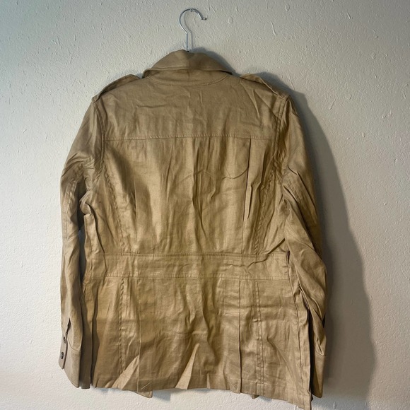 Banana Republic Beige Trench Coat - Spring/Fall Style - Picture 4 of 5